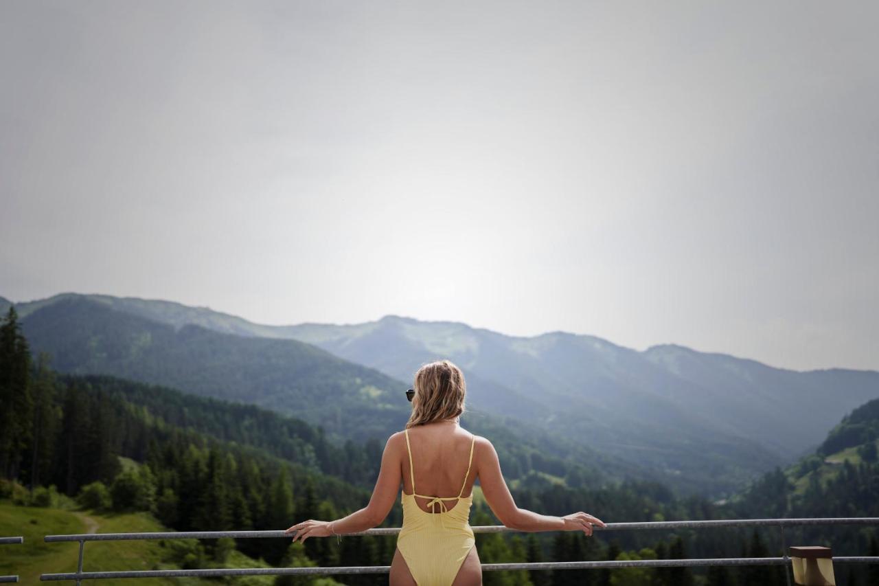 Holzhotel Forsthofalm Leogang Kültér fotó