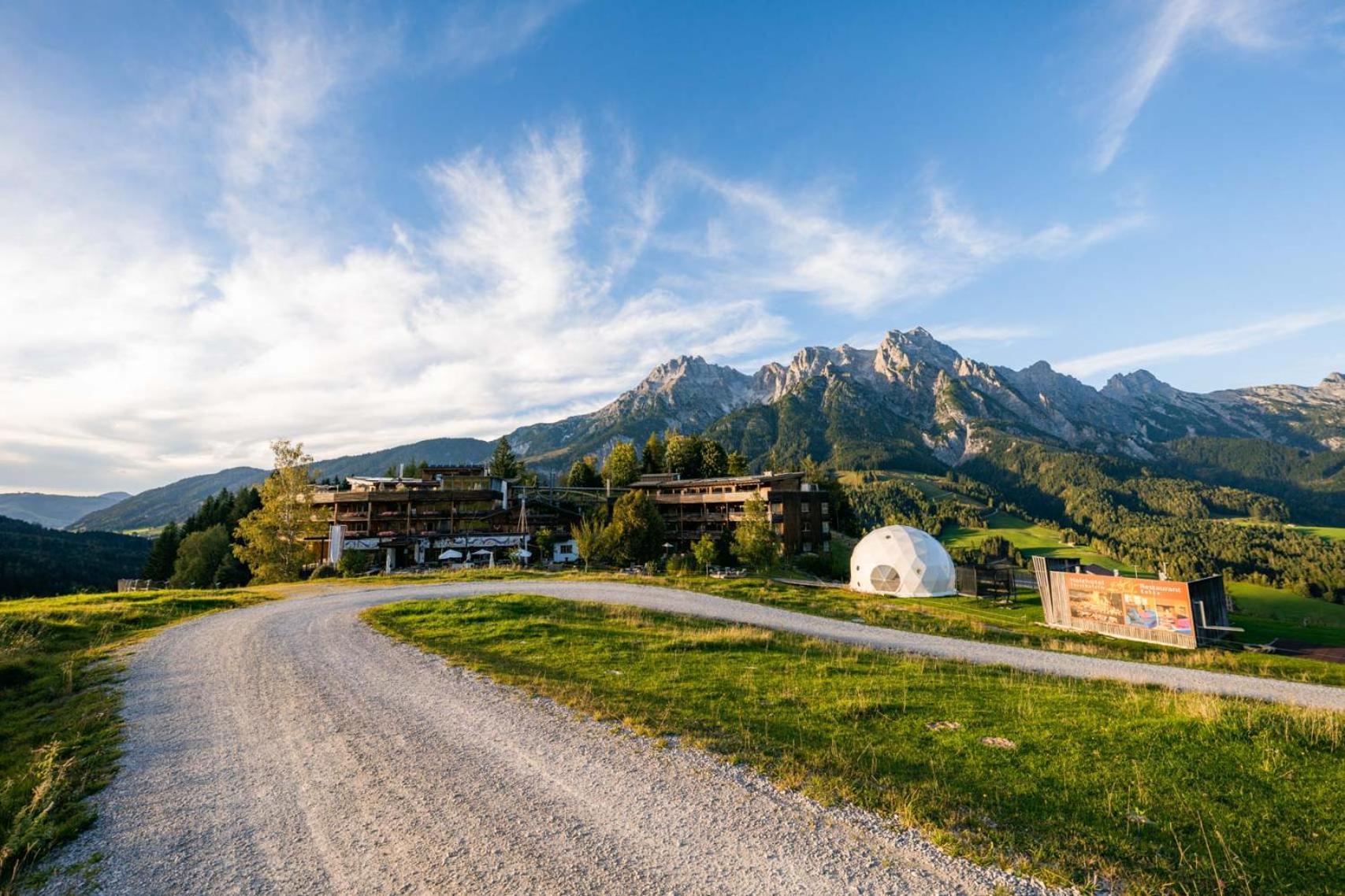 Holzhotel Forsthofalm Leogang Kültér fotó