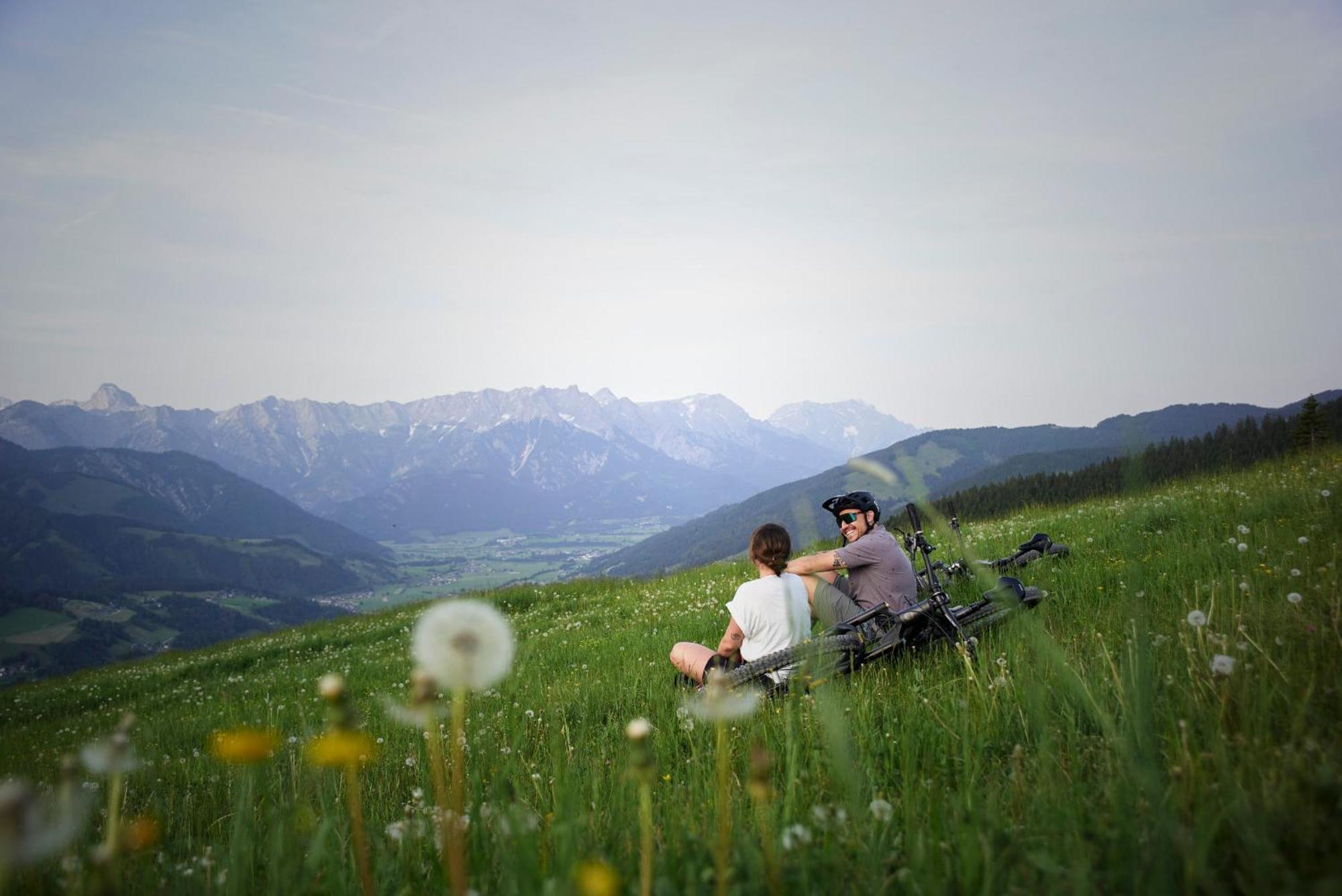 Holzhotel Forsthofalm Leogang Kültér fotó