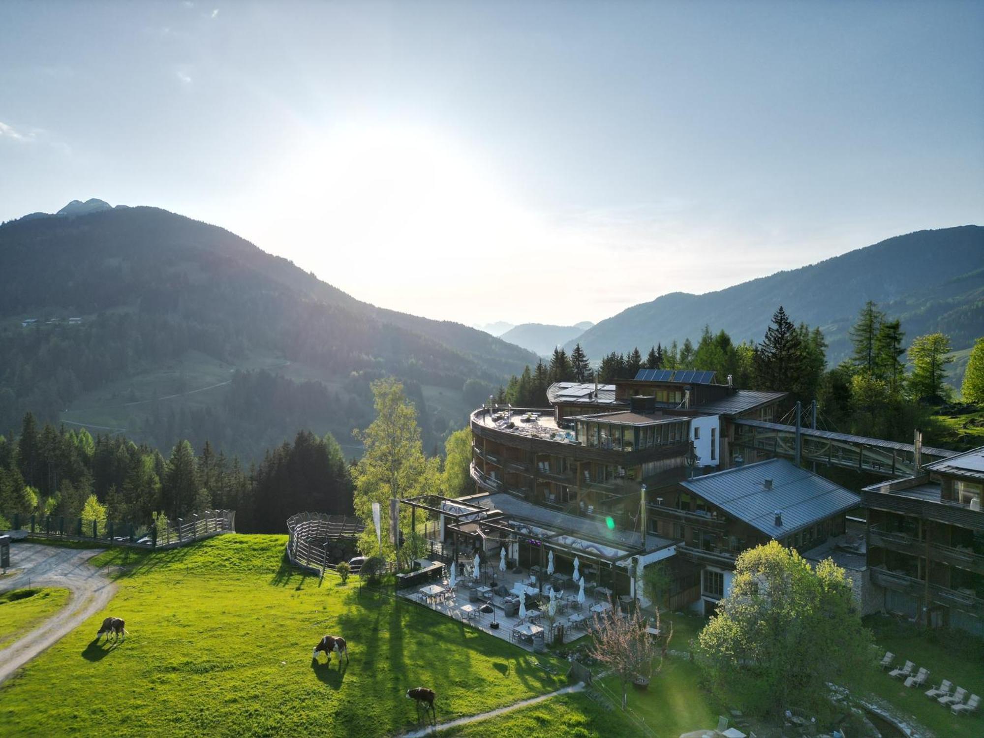 Holzhotel Forsthofalm Leogang Kültér fotó